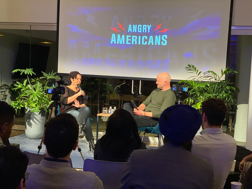 The audience at the Betaworks event in New York