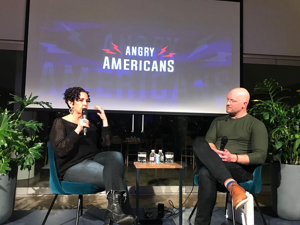 Yael Eisenstat in conversation with Paul Rieckhoff at Betaworks