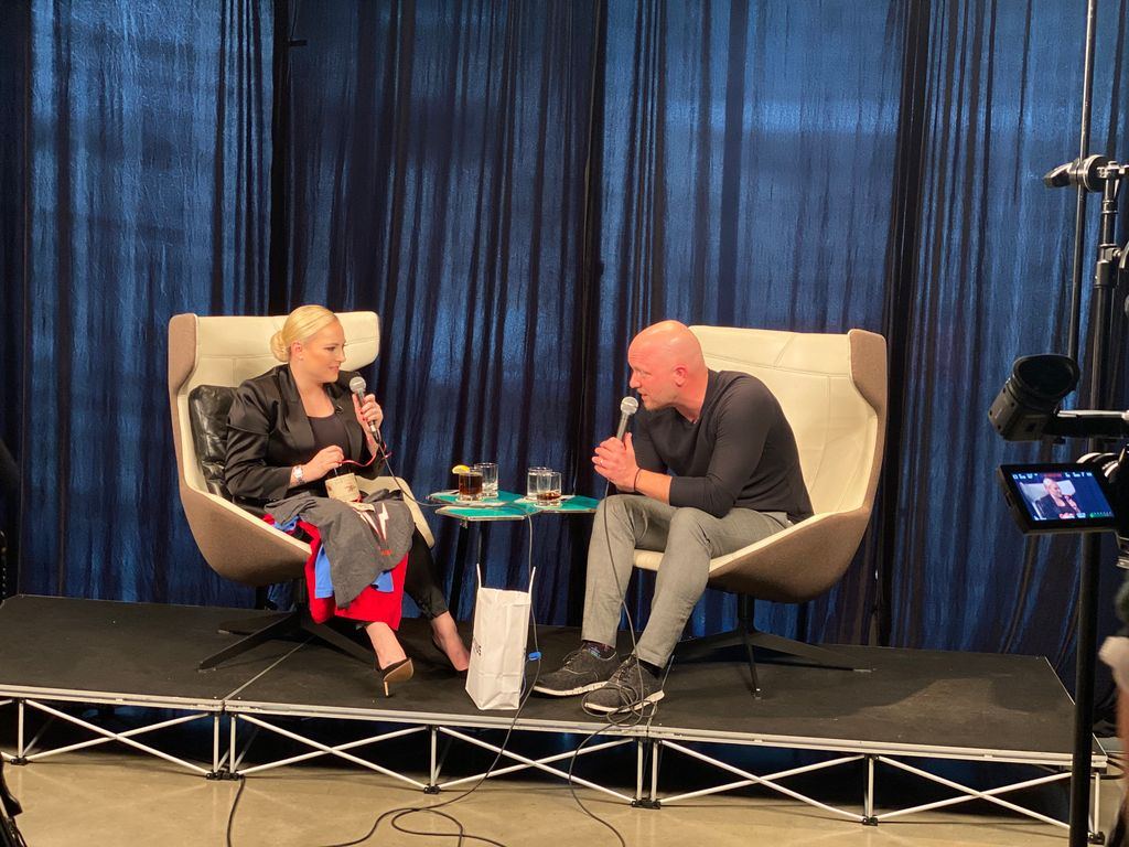The stage during the Meghan McCain conversation