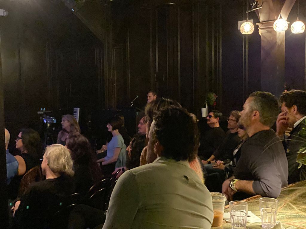The Los Angeles audience at the Henry Rollins event